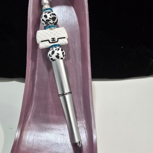 Pick-a-Pretty Pen w/Lux Fashion Inspired Bling Pens w/Ink Refill by PenGwensPosh - Picture 5 of 11